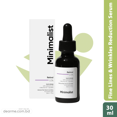 Minimalist Retinol 0.3% Face Serum 30ml
