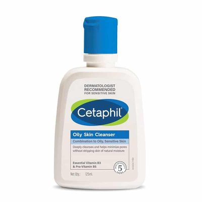 Cetaphil Oily Skin Cleanser For Oily To Combination Skin – 125ml